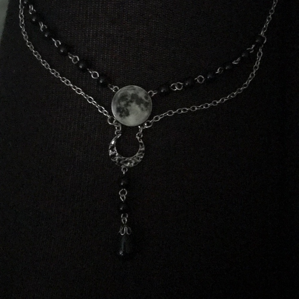 Moon necklace